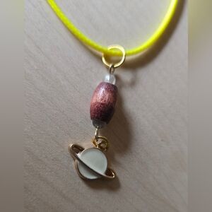 Saturn Pendant Necklace